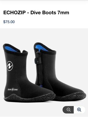 Aqua Lung EchoZip 7mm Dive Boots